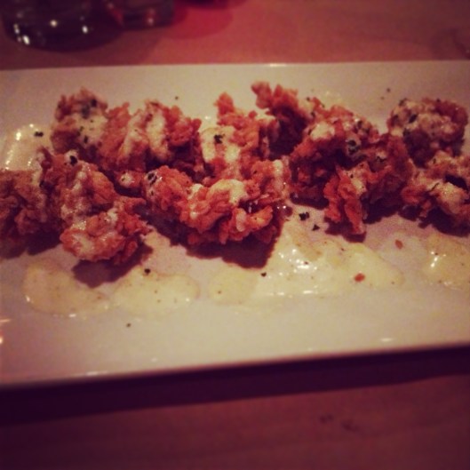 Truffled Fried Oysters