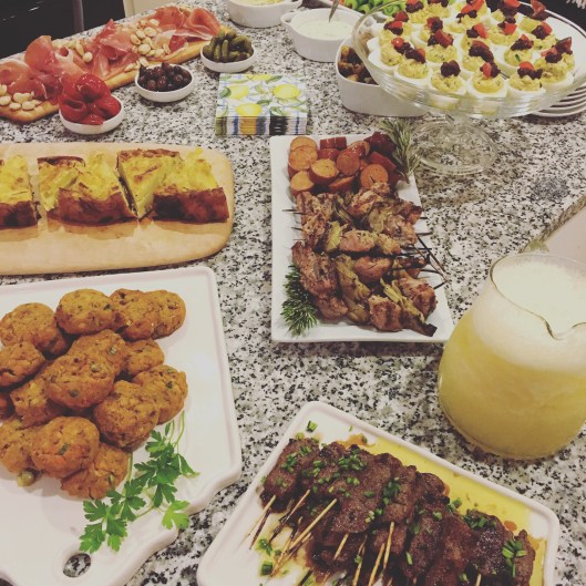 Our Tapas Party Spread